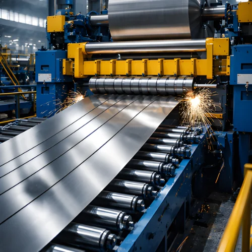 Stainless-steel-slitting
